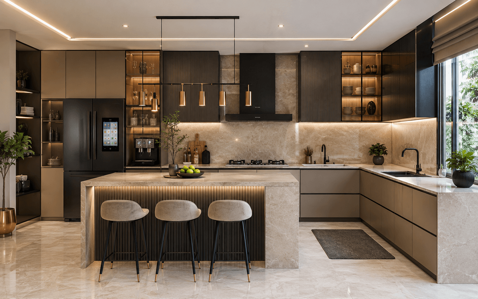 Luxury Modern kitchen Interior