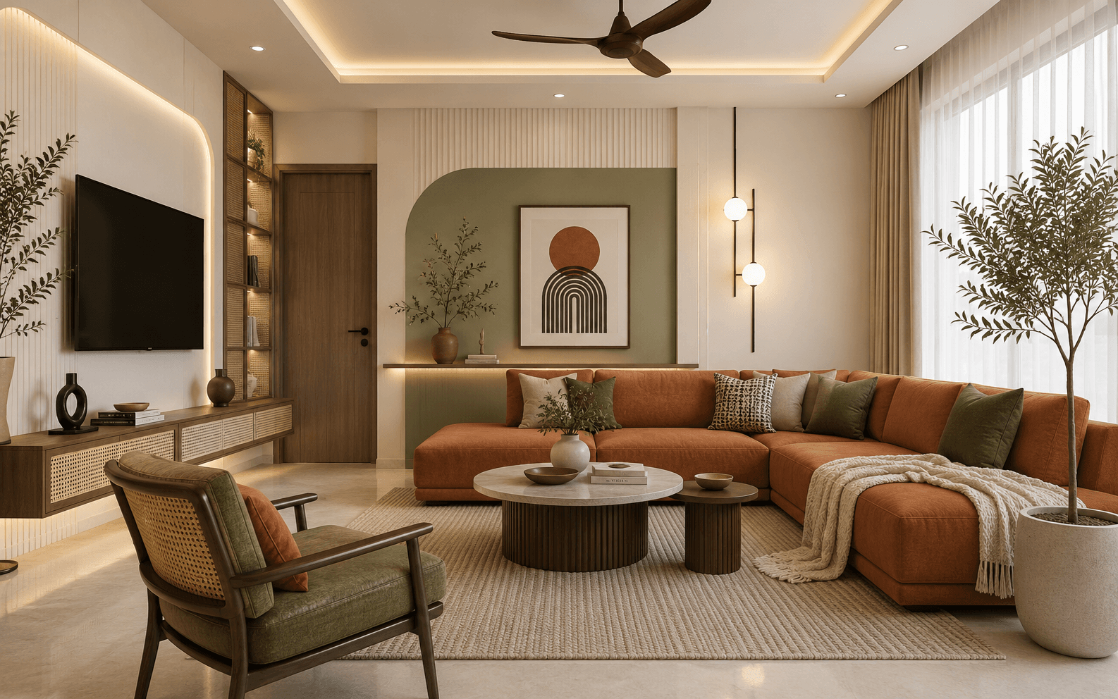 Earthy Contemporary Charm