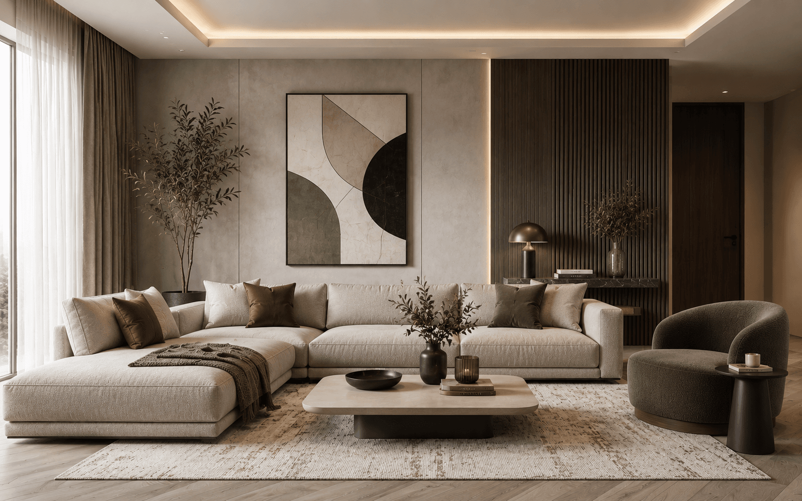 Earthy Modern Elegance