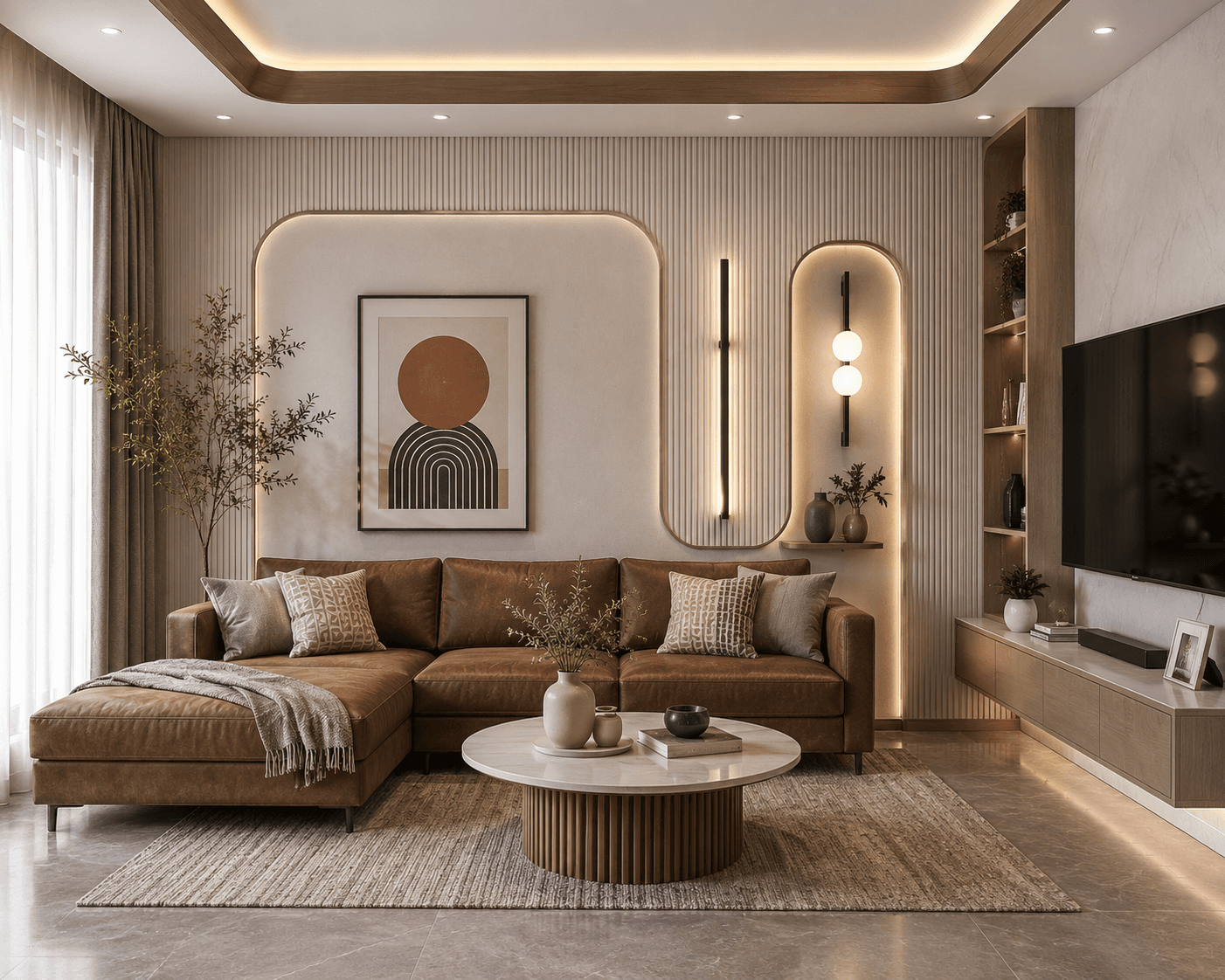 Modern Earthtone Luxe