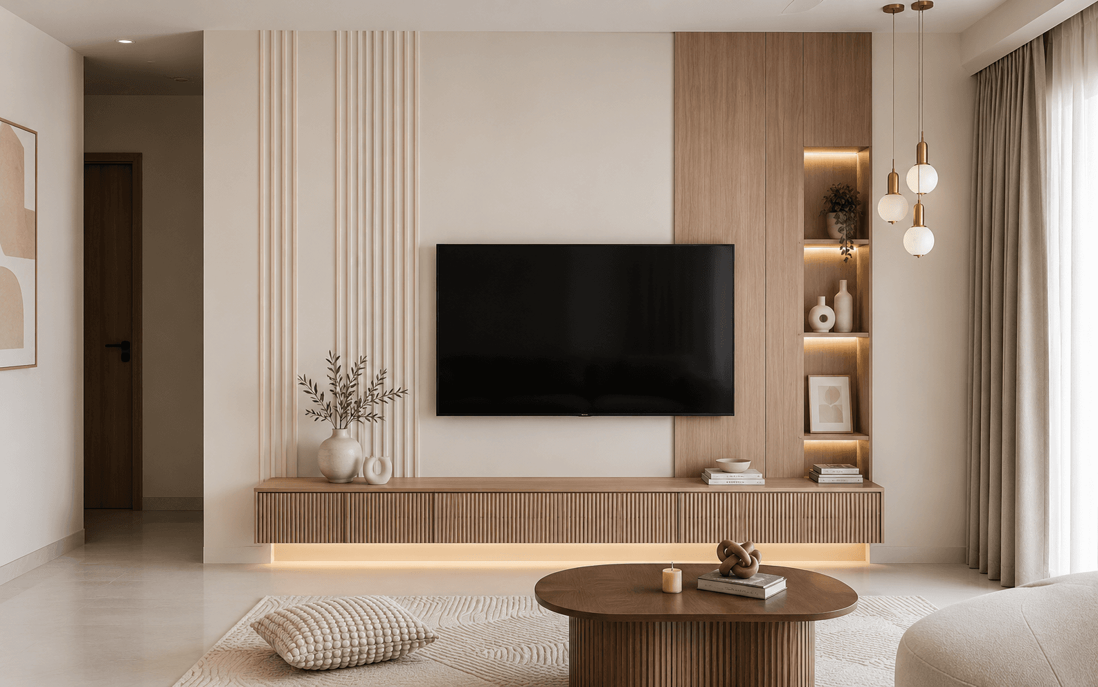 Scandinavian TV Unit design