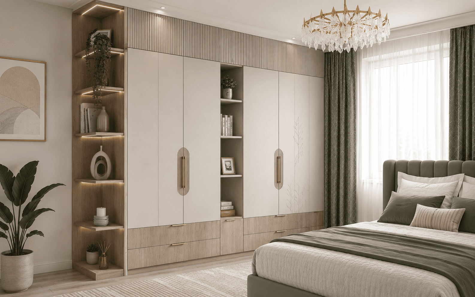 Modern Neutral Wardrobe Concept